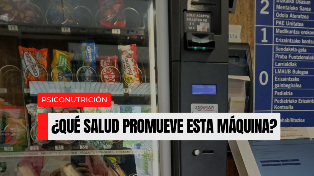 Psiconutrición en consulta: vending y salud