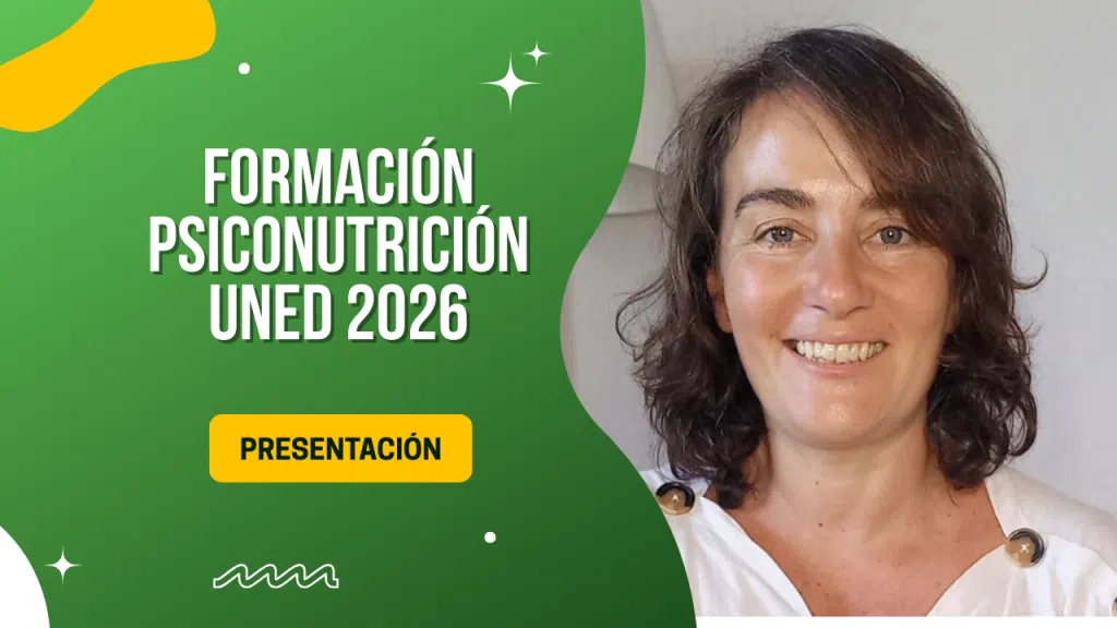 Formación psiconutrición UNED 2026